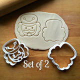 Set of 2 Cute Nutcracker Cookie Cutters/Dishwasher Safe