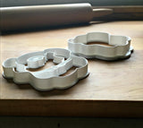 Set of 2 Flapper Girl Cookie Cutters/Dishwasher Safe