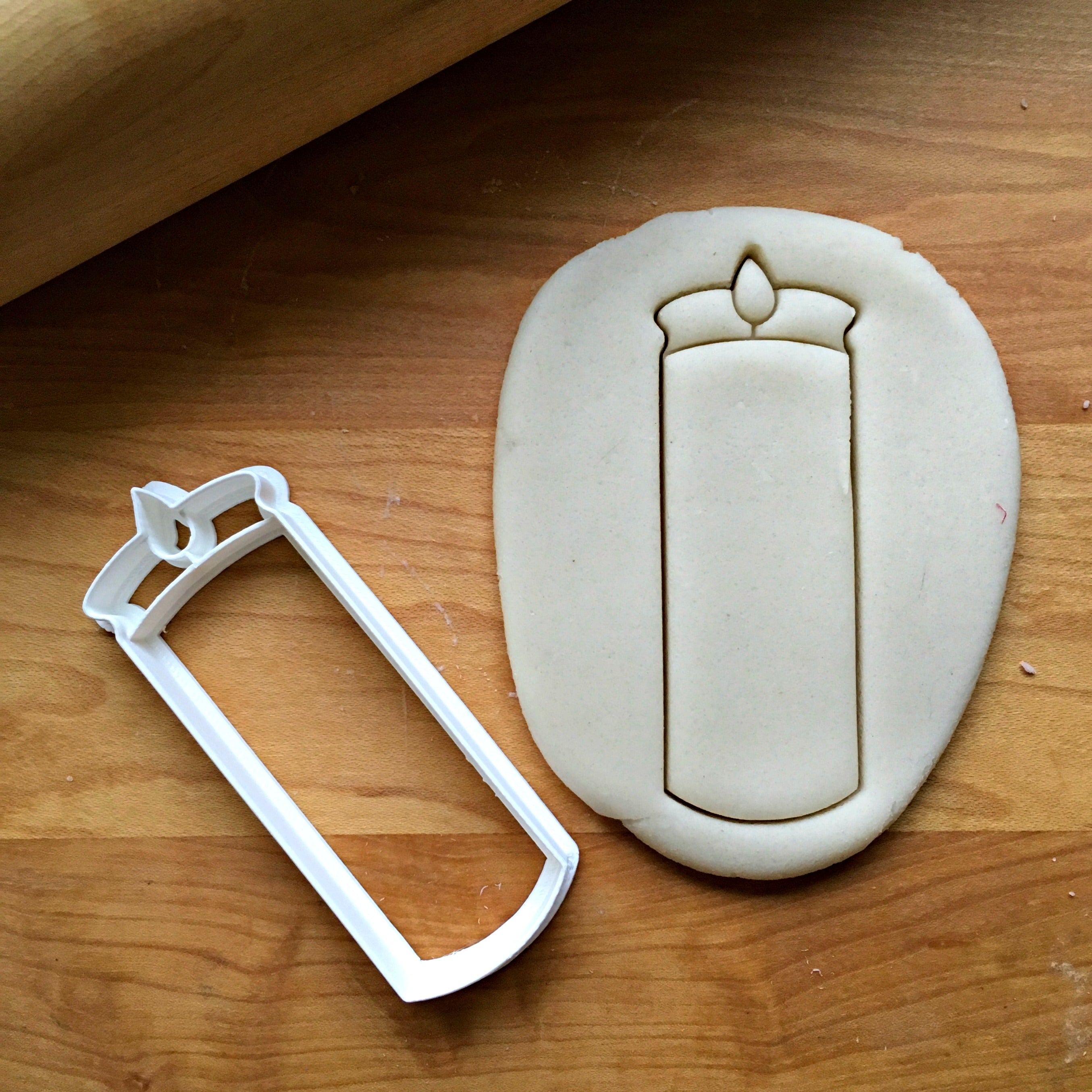 Candle Cookie Cutter/Dishwasher Safe