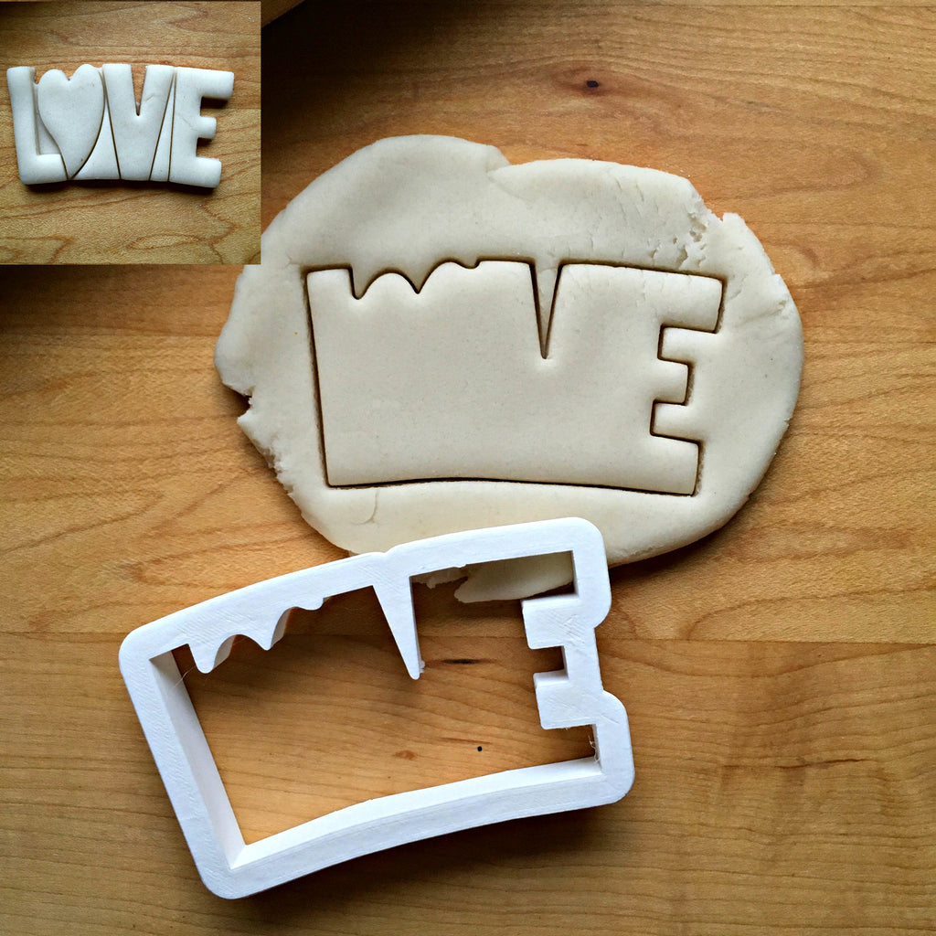 LOVE Cookie Cutter/Dishwasher Safe