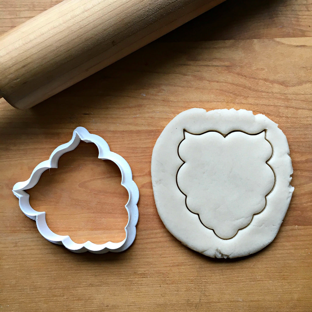 Leprechaun Beard/Santa Beard Cookie Cutter/Dishwasher Safe