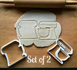Set of 2 Stand Mixer Cookie Cutters/Dishwasher Safe