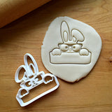 Bunny Plaque Cookie Cutter/Dishwasher Safe