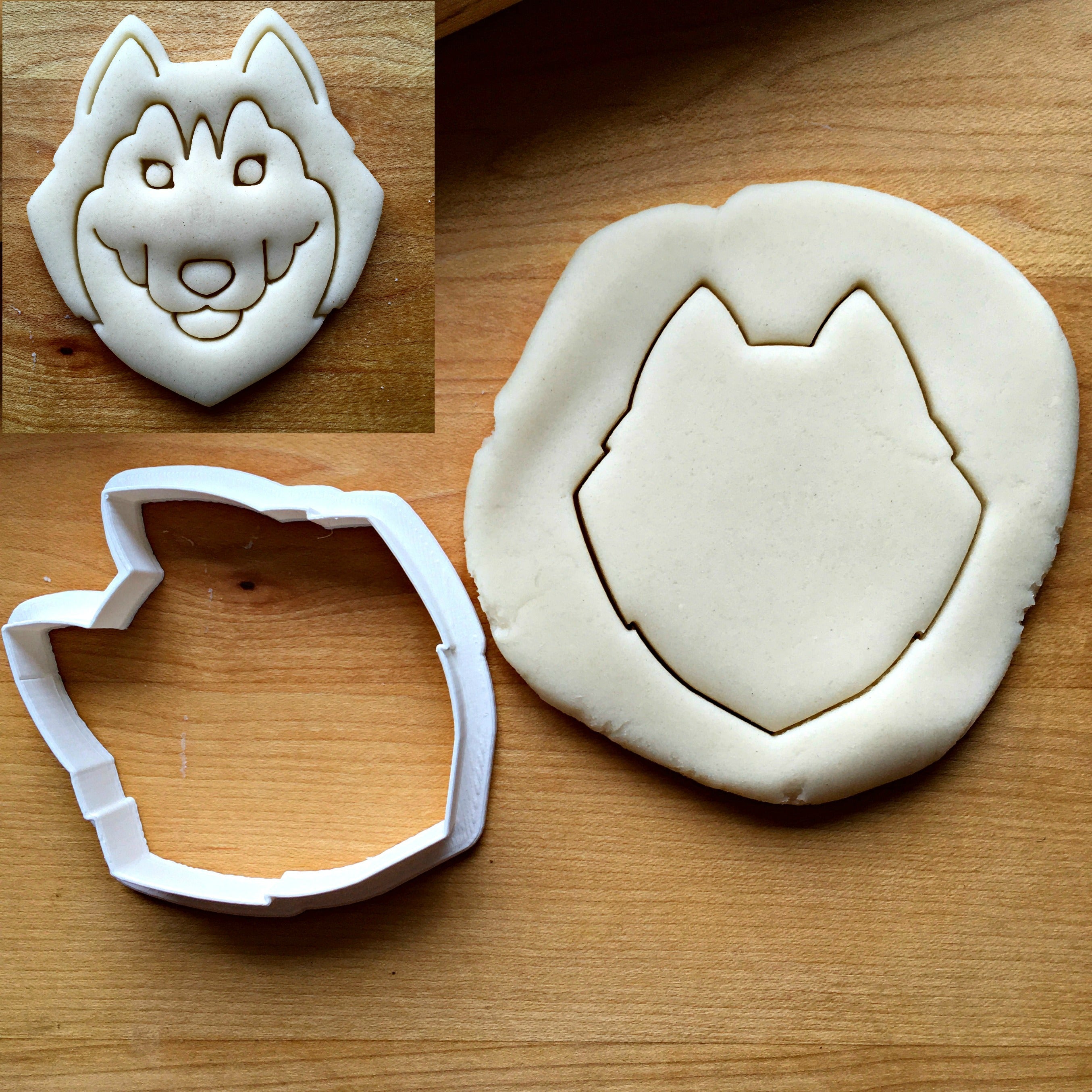Husky/Wolf Cookie Cutter/Dishwasher Safe