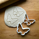 Set of 2 Butterfly Cookie Cutters/Dishwasher Safe