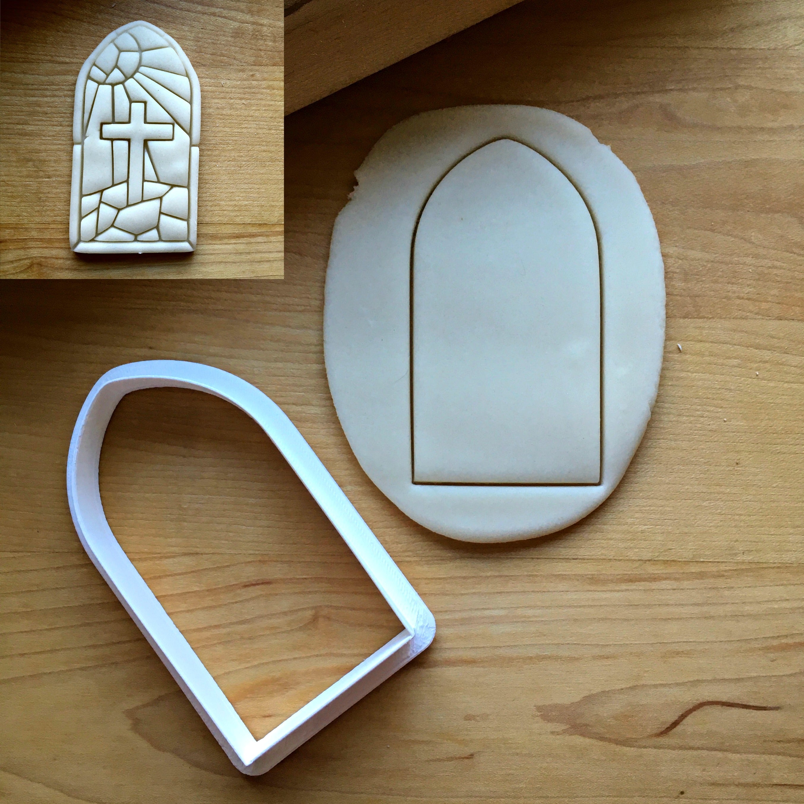 Stained Glass Window Cookie Cutter/Dishwasher Safe