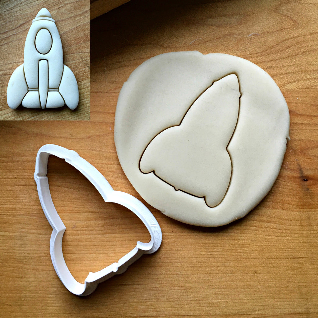 Rocket Ship Cookie Cutter/Dishwasher Safe