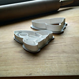 Set of 2 Rocket Ship Cookie Cutters/Dishwasher Safe