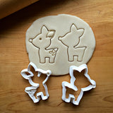Set of 2 Deer Cookie Cutters/Dishwasher Safe