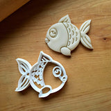 Set of 4 Father's Day Fisherman Cookie Cutters/Dishwasher Safe