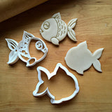 Set of 2 Fish Cookie Cutters/Dishwasher Safe