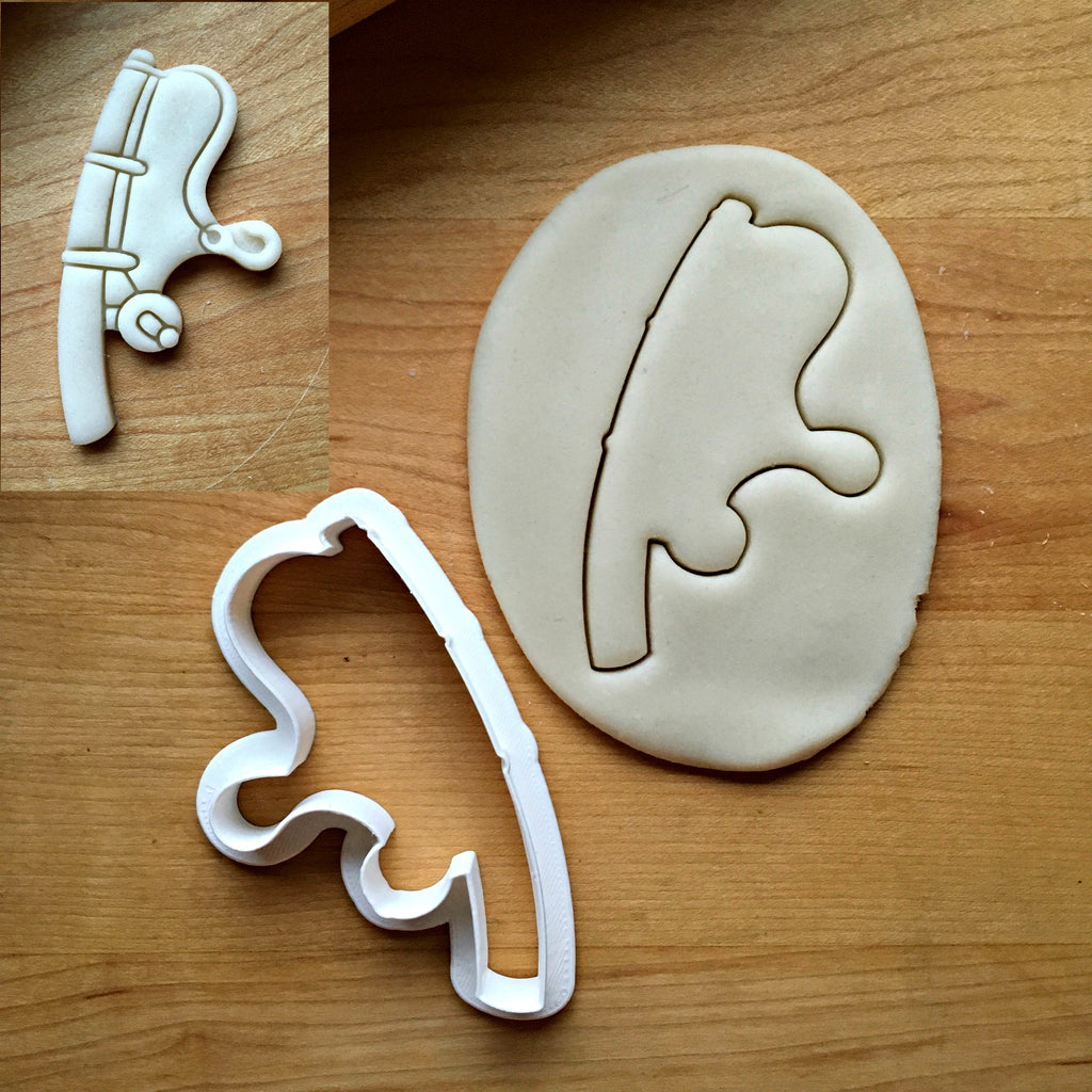 Fishing Pole Cookie Cutter/Dishwasher Safe