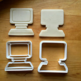 Set of 2 Computer Cookie Cutters/Dishwasher Safe