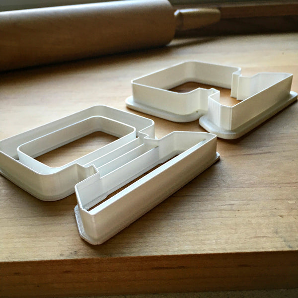 Set of 2 Computer Cookie Cutters/Dishwasher Safe | Sweet Prints Inc.