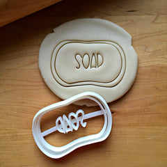 Bar of Soap Cookie Cutter/Dishwasher Safe