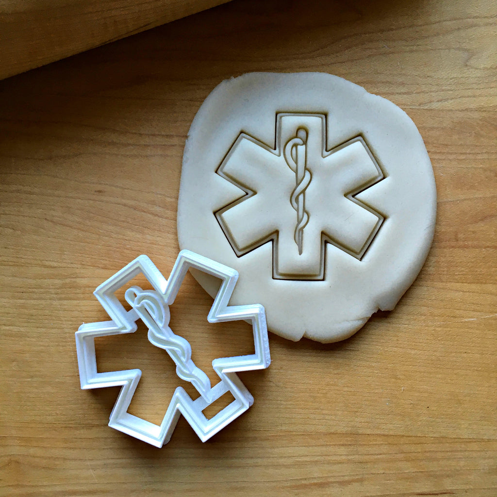 EMT/EMS Cross Cookie Cutter/Dishwasher Safe