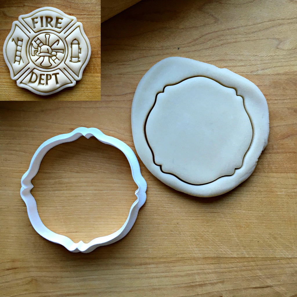 Firefighter Maltese Cross Cookie Cutter/Dishwasher Safe