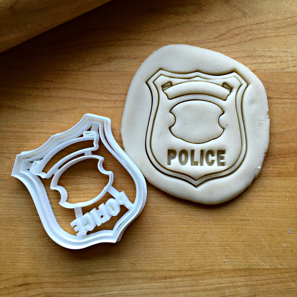 Police Badge Cookie Cutter/Dishwasher Safe