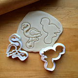 Set of 2 Flamingo Cookie Cutters/Dishwasher Safe