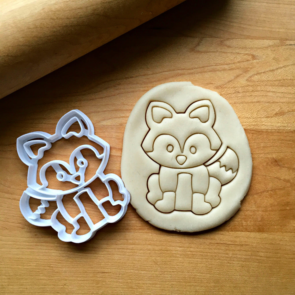 Fox/Raccoon Cookie Cutter/Dishwasher Safe