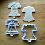 Set of 2 Liberty Bell Cookie Cutters/Dishwasher Safe