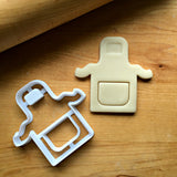 Set of 4 Father's Day Chef Cookie Cutters/Dishwasher Safe