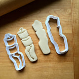 Set of 2 Marshmallow on a Stick Cookie Cutters/Dishwasher Safe