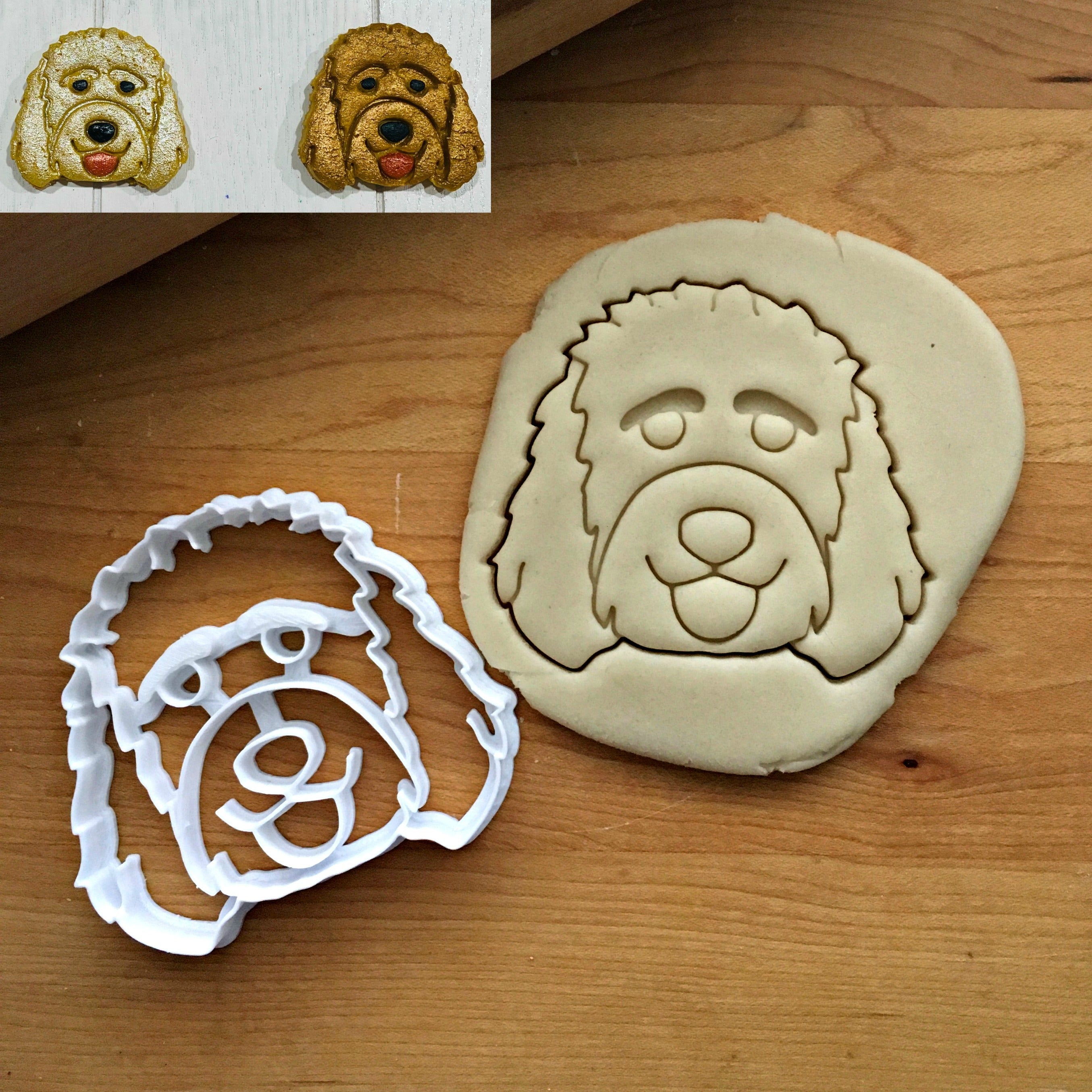 Golden Doodle Dog Cookie Cutter/Dishwasher Safe