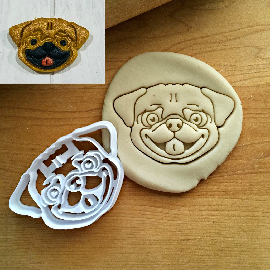 Pug Dog Cookie Cutter/Dishwasher Safe