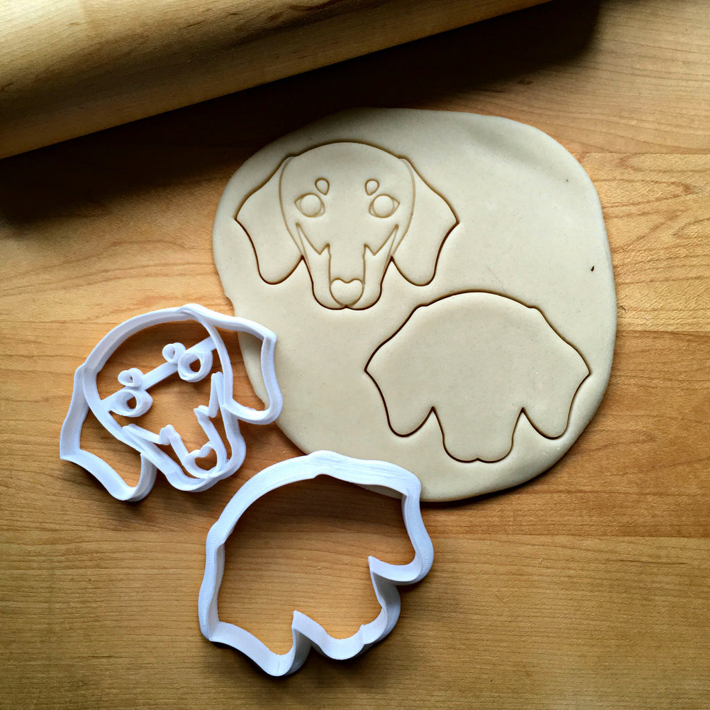 Set of 2 Dachshund/Wiener Dog Cookie Cutters/Dishwasher Safe