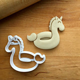 Unicorn Pool Floatie Cookie Cutter/Dishwasher Safe
