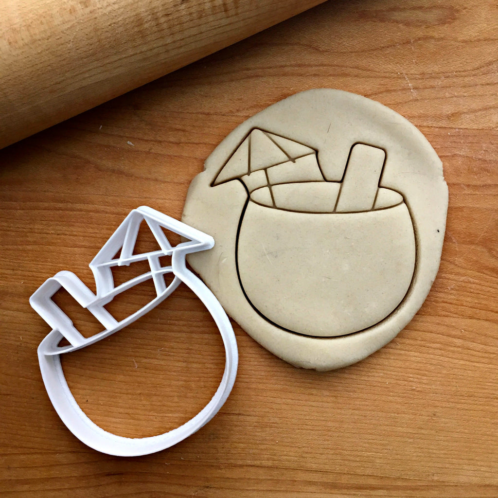 Tropical Drink Cookie Cutter/Dishwasher Safe