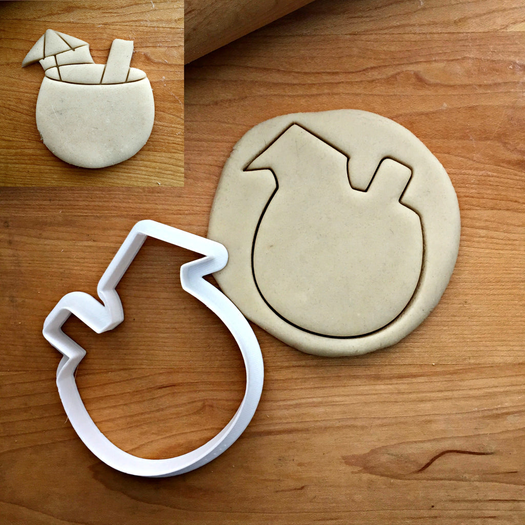 Tropical Drink Cookie Cutter/Dishwasher Safe