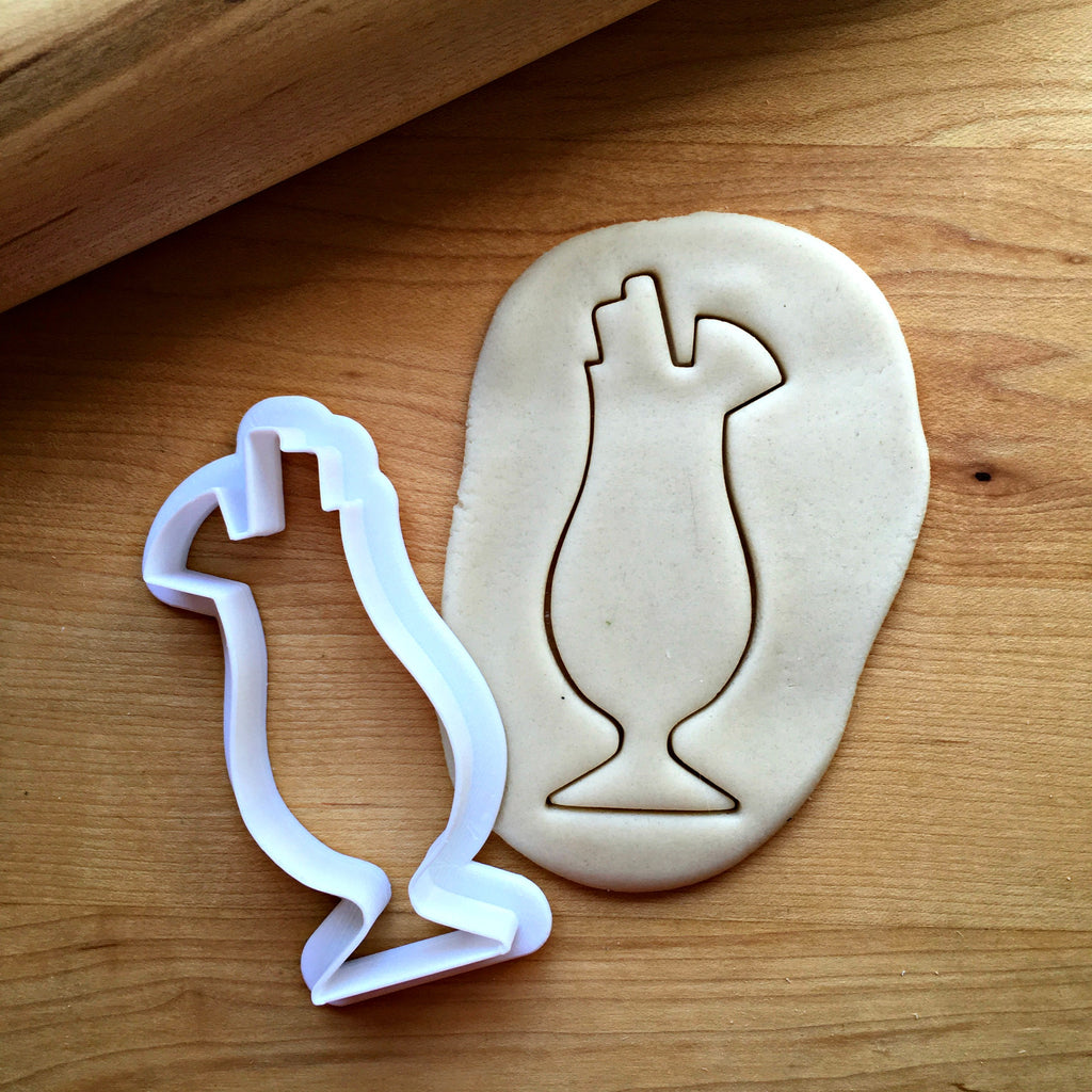 Tall Tropical Drink Cookie Cutter/Dishwasher Safe