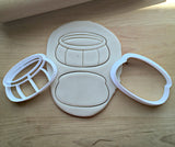 Set of 2 Inflatable Pool Cookie Cutters/Dishwasher Safe