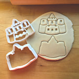 Set of 2 Sand Castle Cookie Cutters/Dishwasher Safe