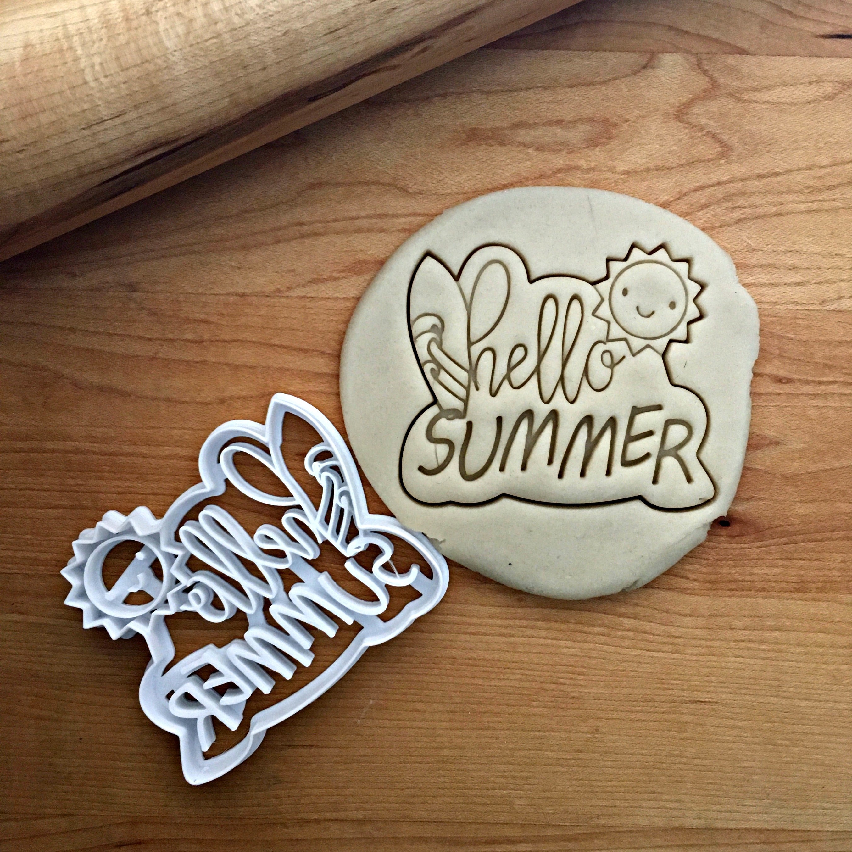 Hello Summer Cookie Cutter/Dishwasher Safe