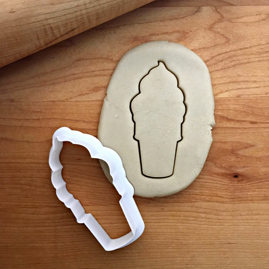 Ice Cream Cone Cookie Cutter/Dishwasher Safe