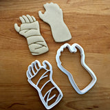 Set of 2 Cast Cookie Cutters/Dishwasher Safe