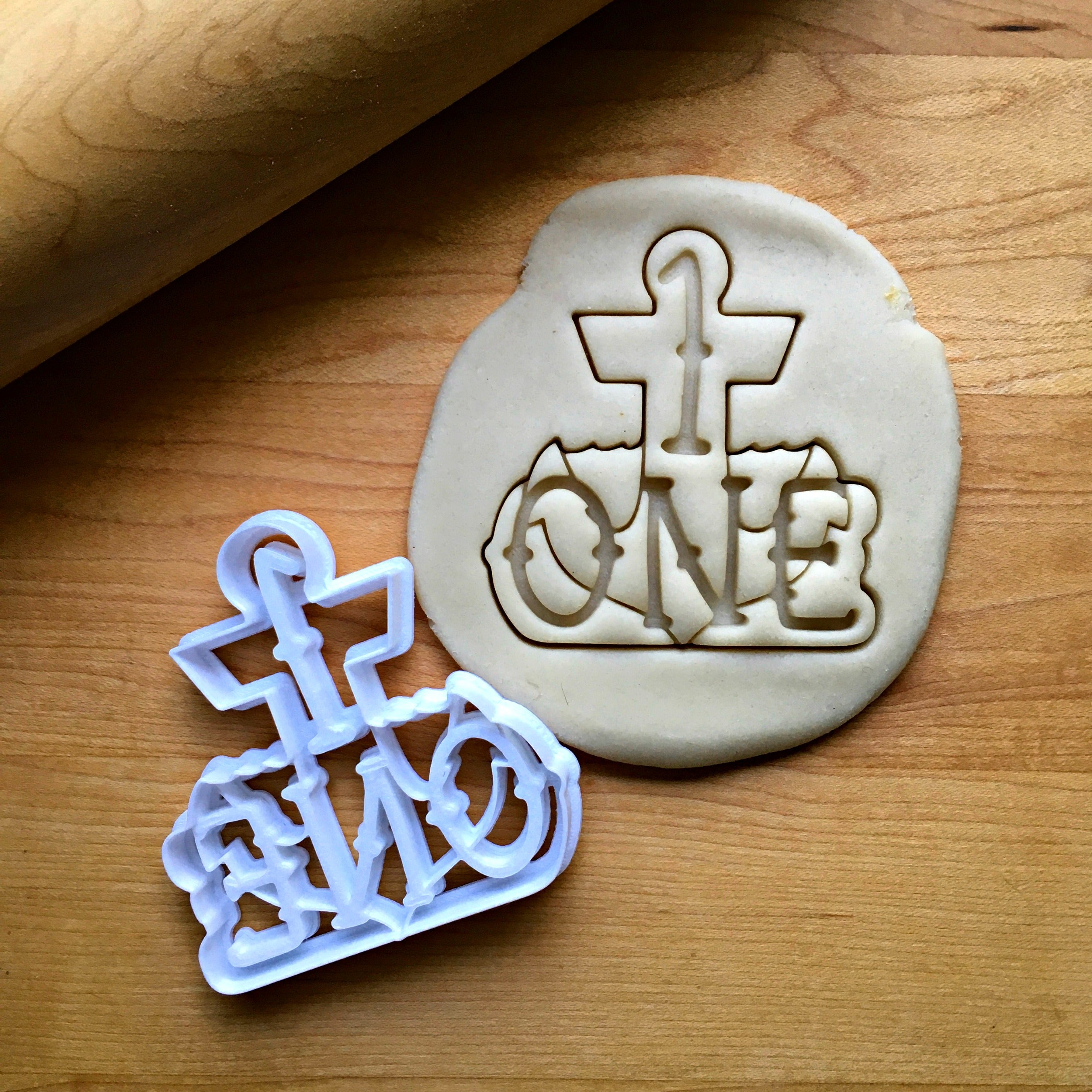 Nautical Number 1 Cookie Cutter/Dishwasher Safe
