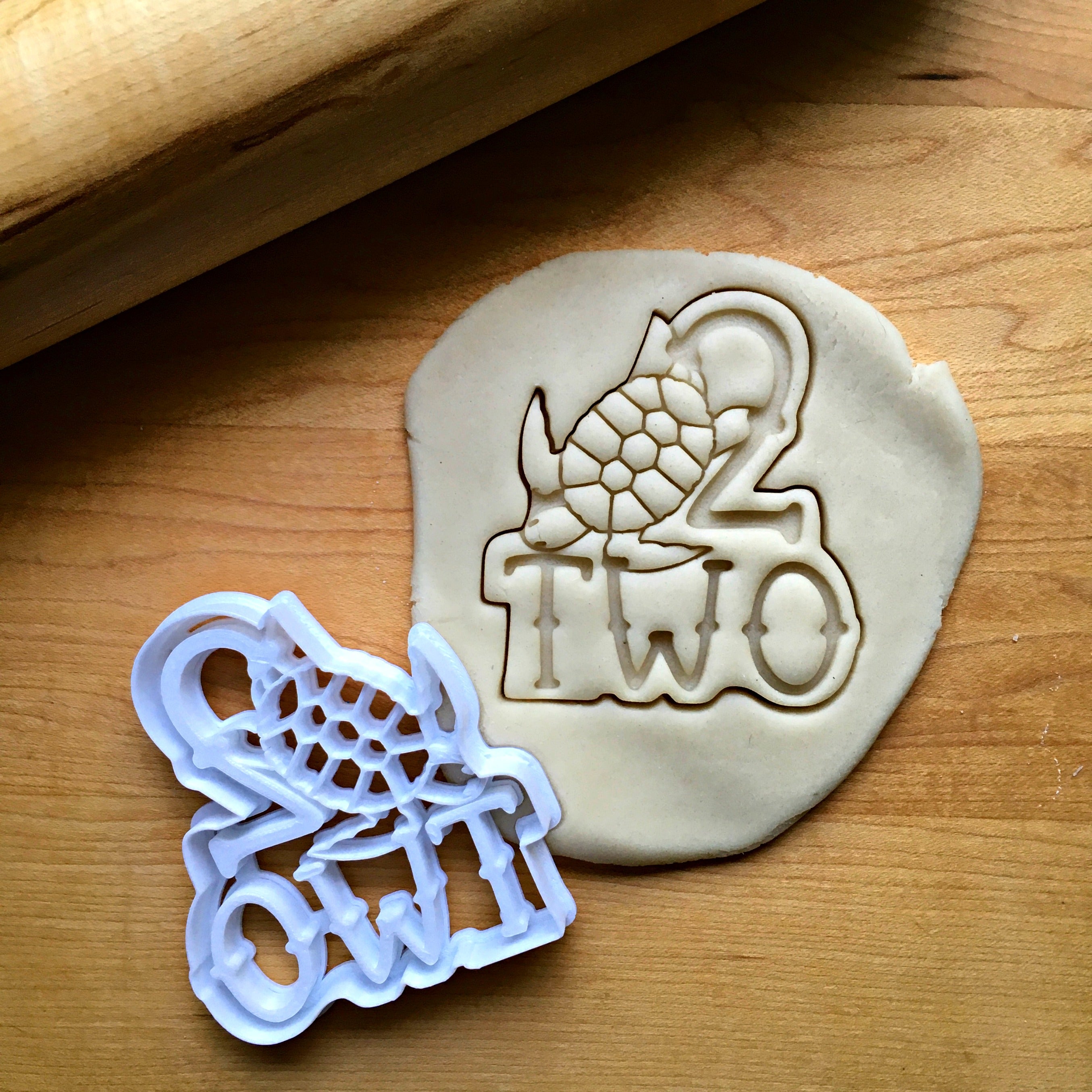Nautical Number 2 Cookie Cutter/Dishwasher Safe
