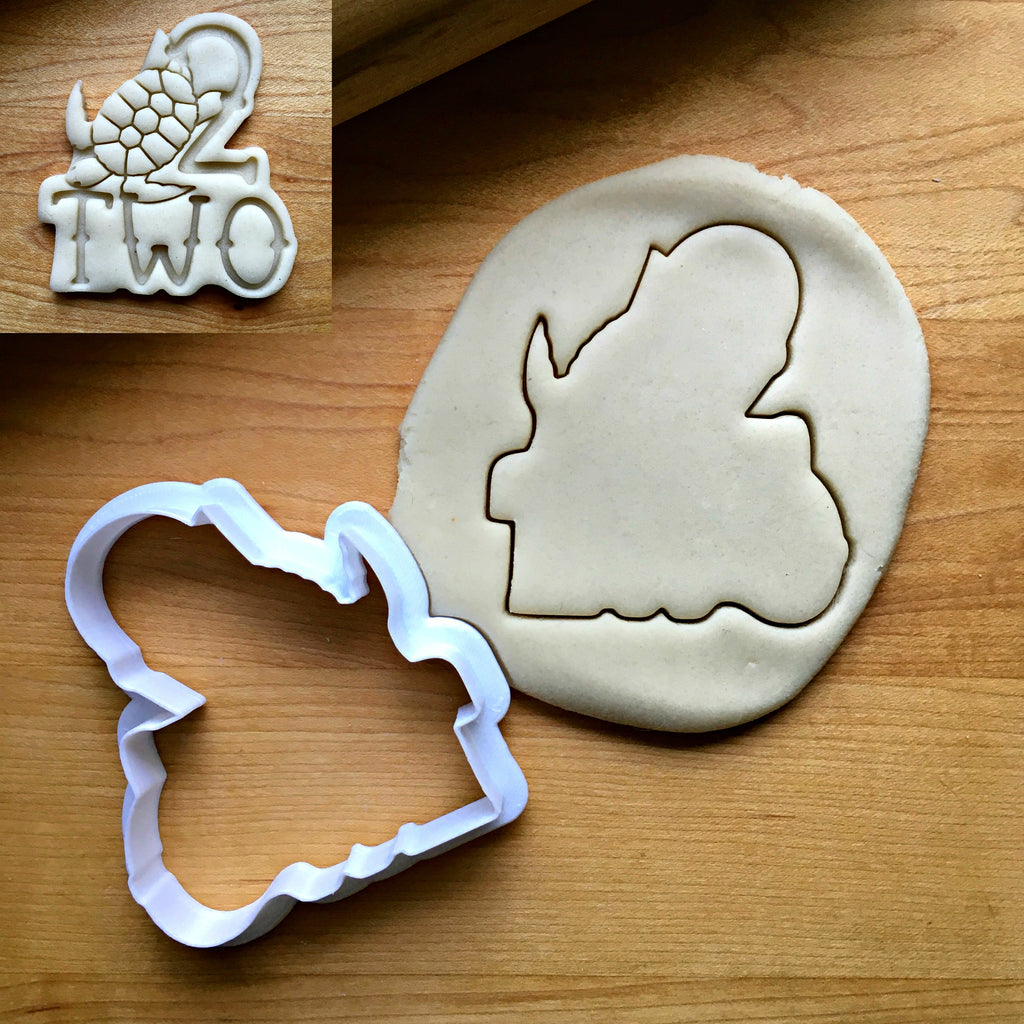 Nautical Number 2 Cookie Cutter/Dishwasher Safe