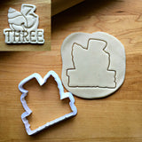 Nautical Number 3 Cookie Cutter/Dishwasher Safe