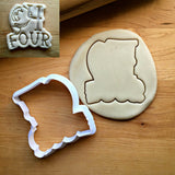 Nautical Number 4 Cookie Cutter/Dishwasher Safe