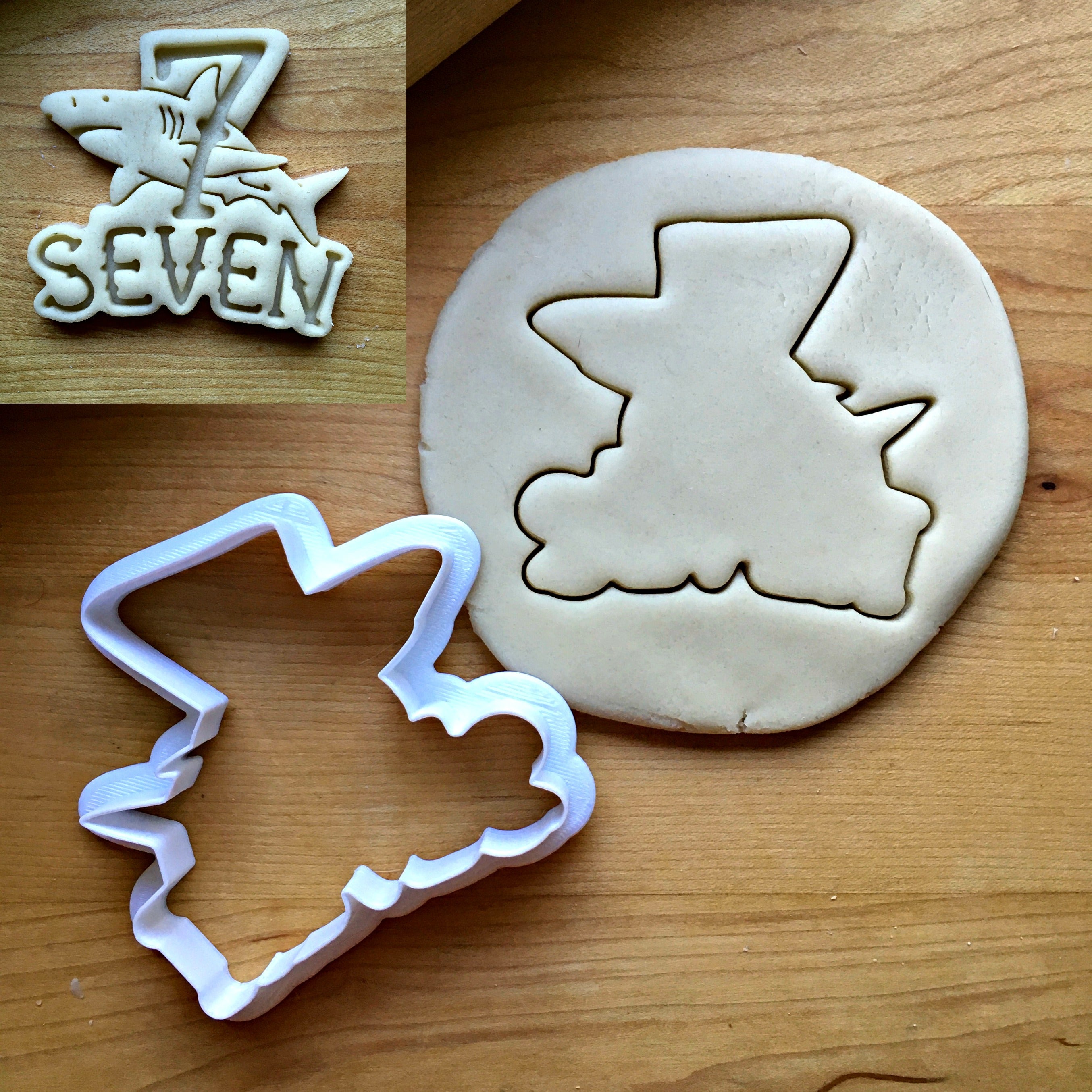 Nautical Number 7 Cookie Cutter/Dishwasher Safe