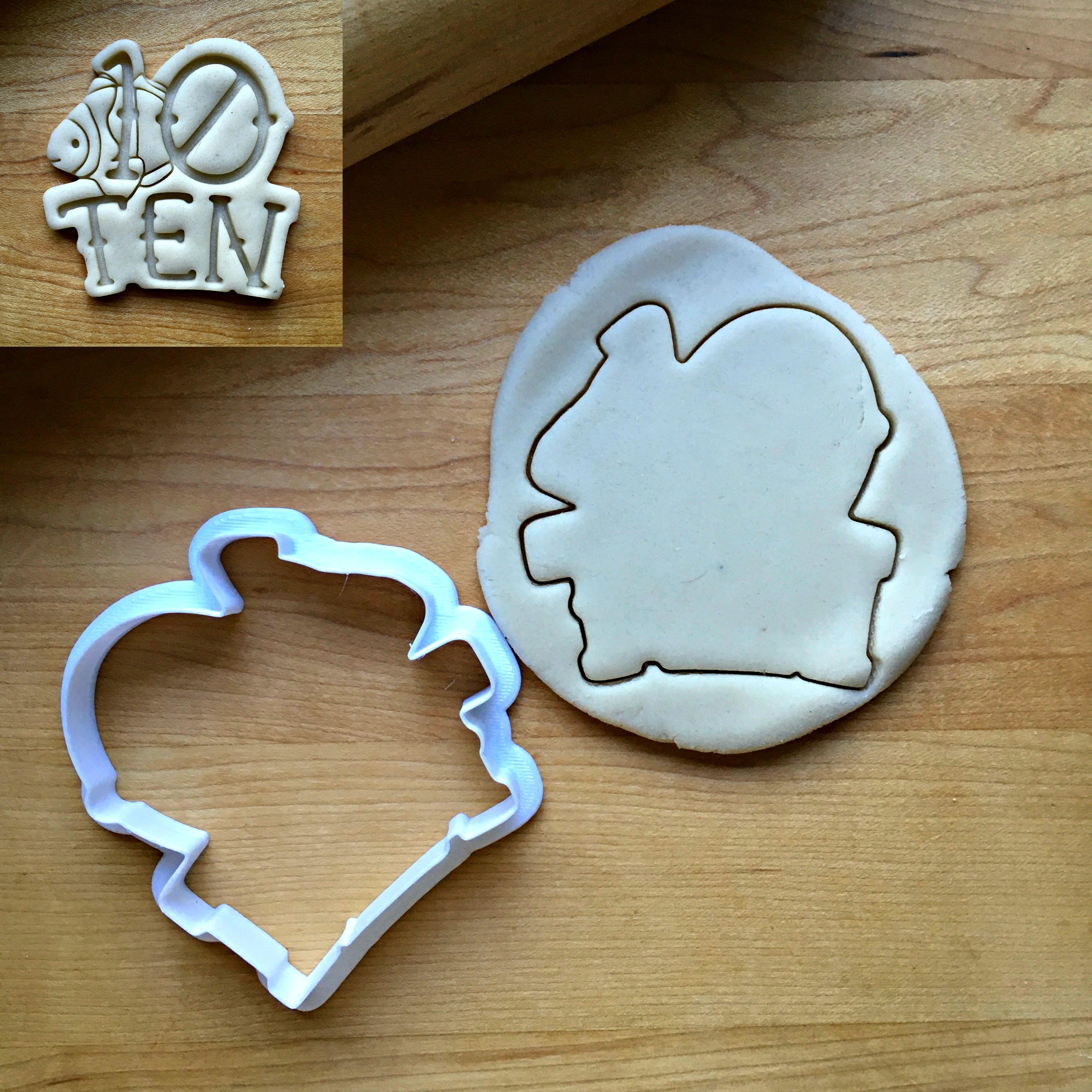 Nautical Number 10 Cookie Cutter/Dishwasher Safe