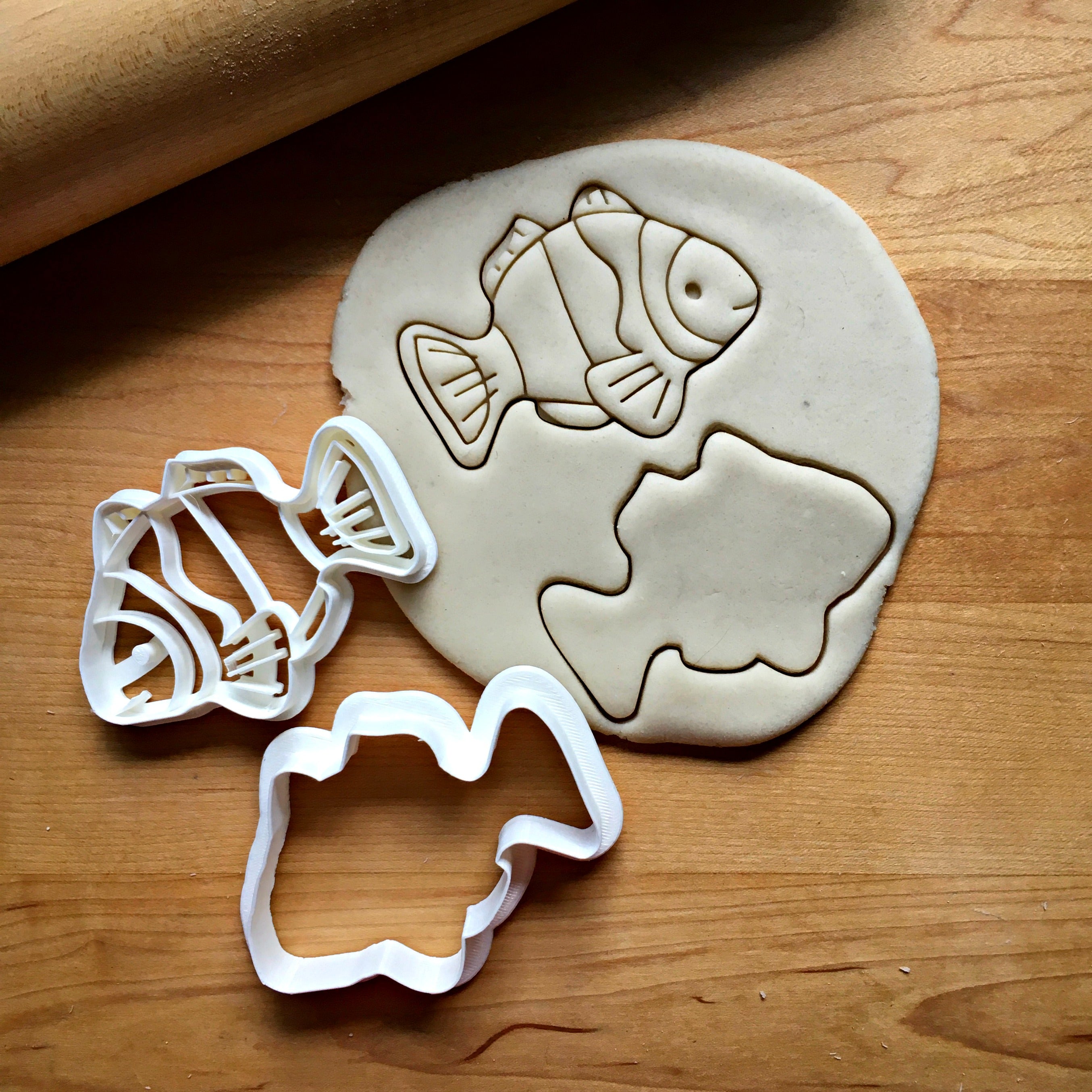 Set of 2 Clown Fish Cookie Cutters/Dishwasher Safe