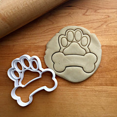 3.5" Dog Bone Frame Cookie Cutter/Dishwasher Safe/Clearance