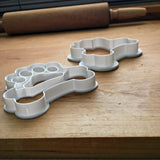 Set of 2 Dog Bone Frame Cookie Cutters/Dishwasher Safe