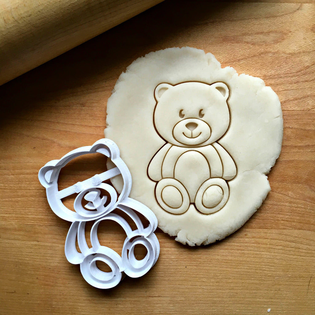 Teddy Bear Cookie Cutter/Dishwasher Safe